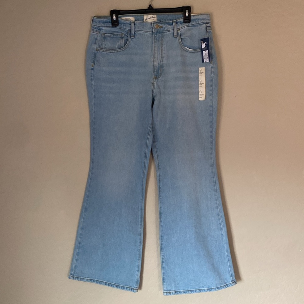 Universal Thread Light Blue High-Rise Flare Jeans